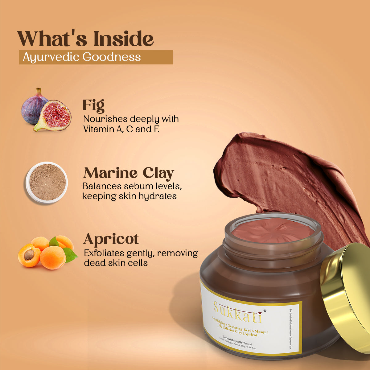 Age Defying + Sculpting Scrub Masque