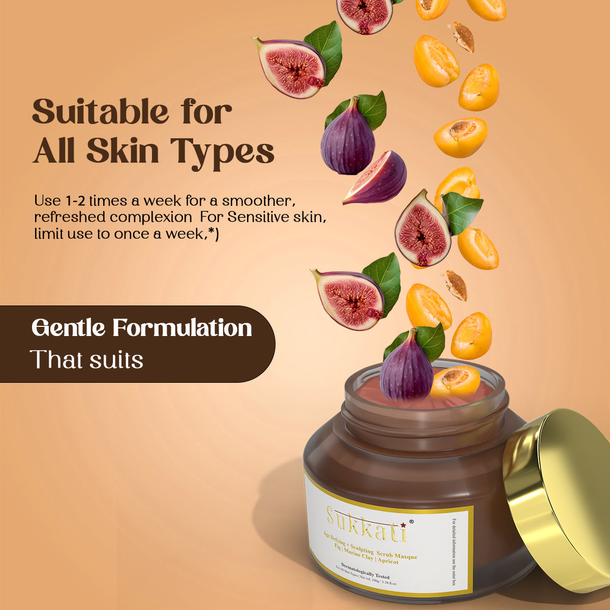 Age Defying + Sculpting Scrub Masque