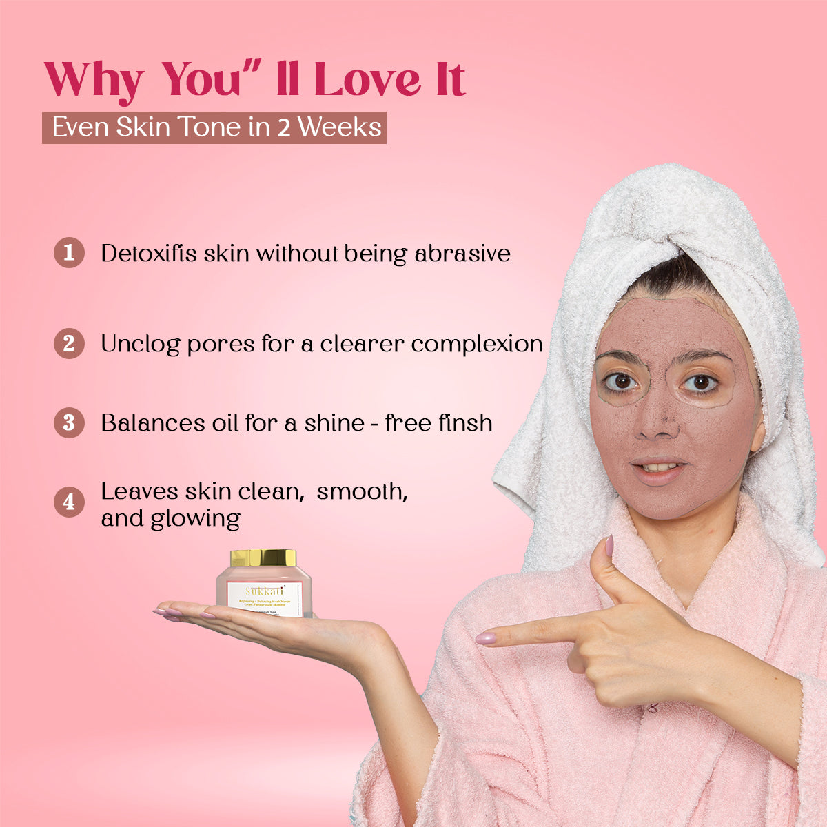 Brightening + Balancing Scrub Masque