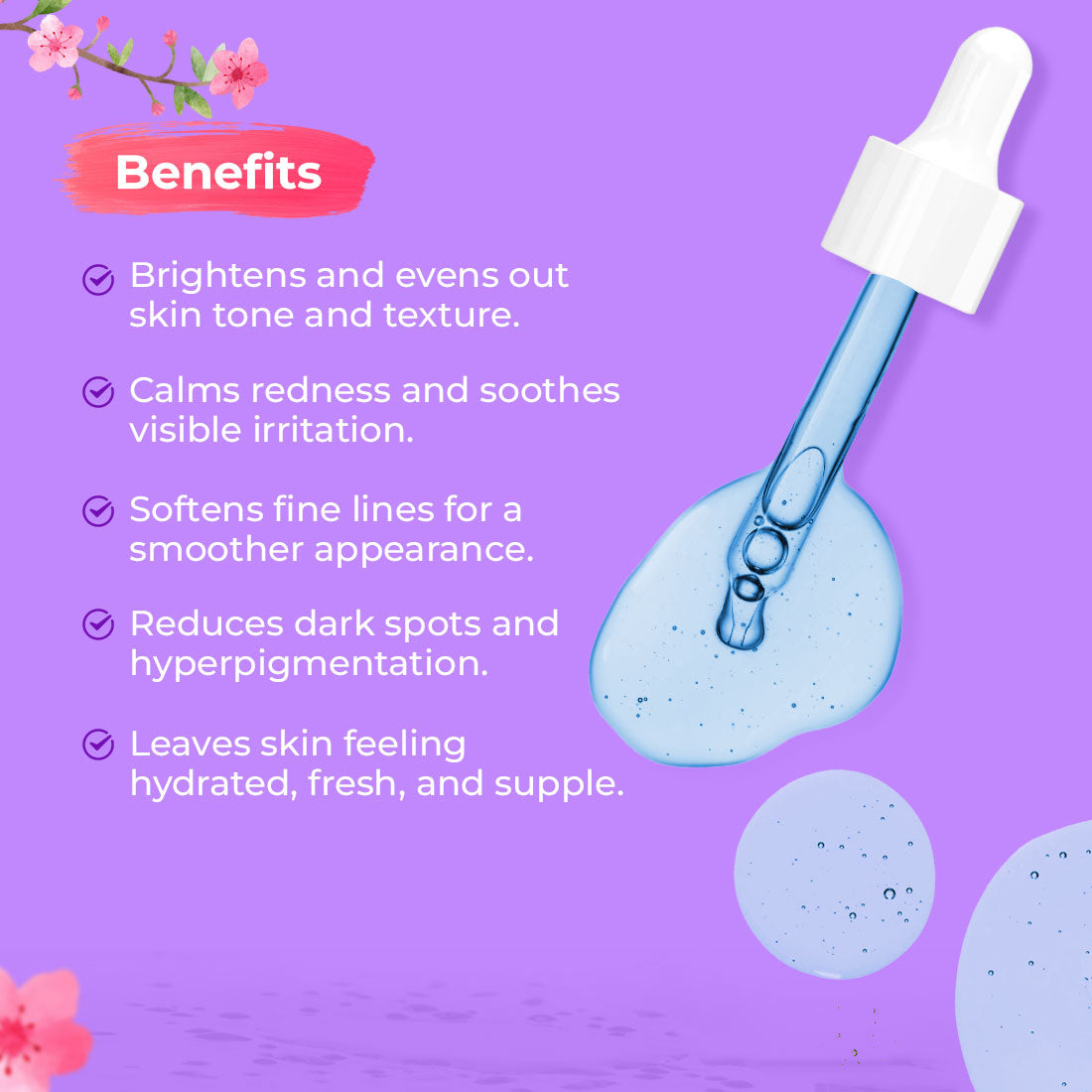 Sukkati Korean Glow Niacinamide Serum Enriched with Centella, Hyaluronic Acid, COPPER TRIPEPTIDE-1 and Niacinamide | Fights Pigmentation | Fades Dark Spots | Brightens & Evens Skin Tone | 30 ml