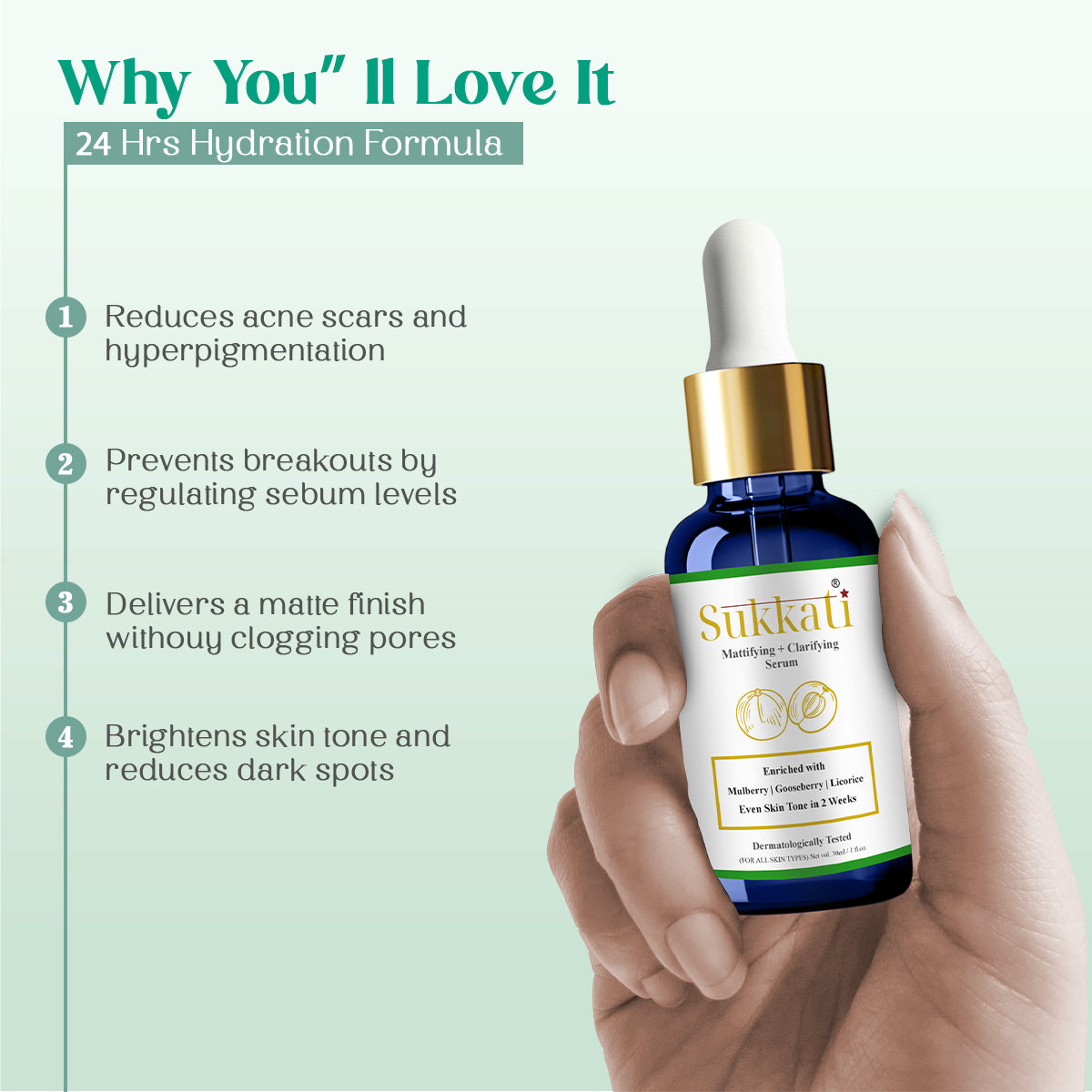 Mattifying + Clarifying Serum