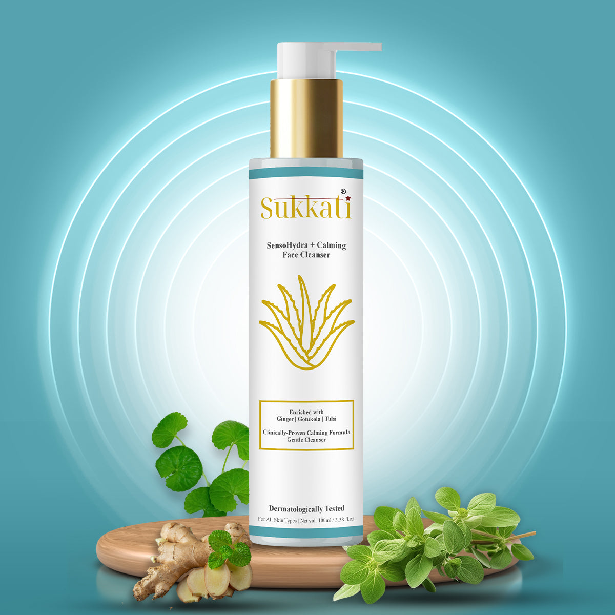 SensoHydra + Calming Face Cleanser