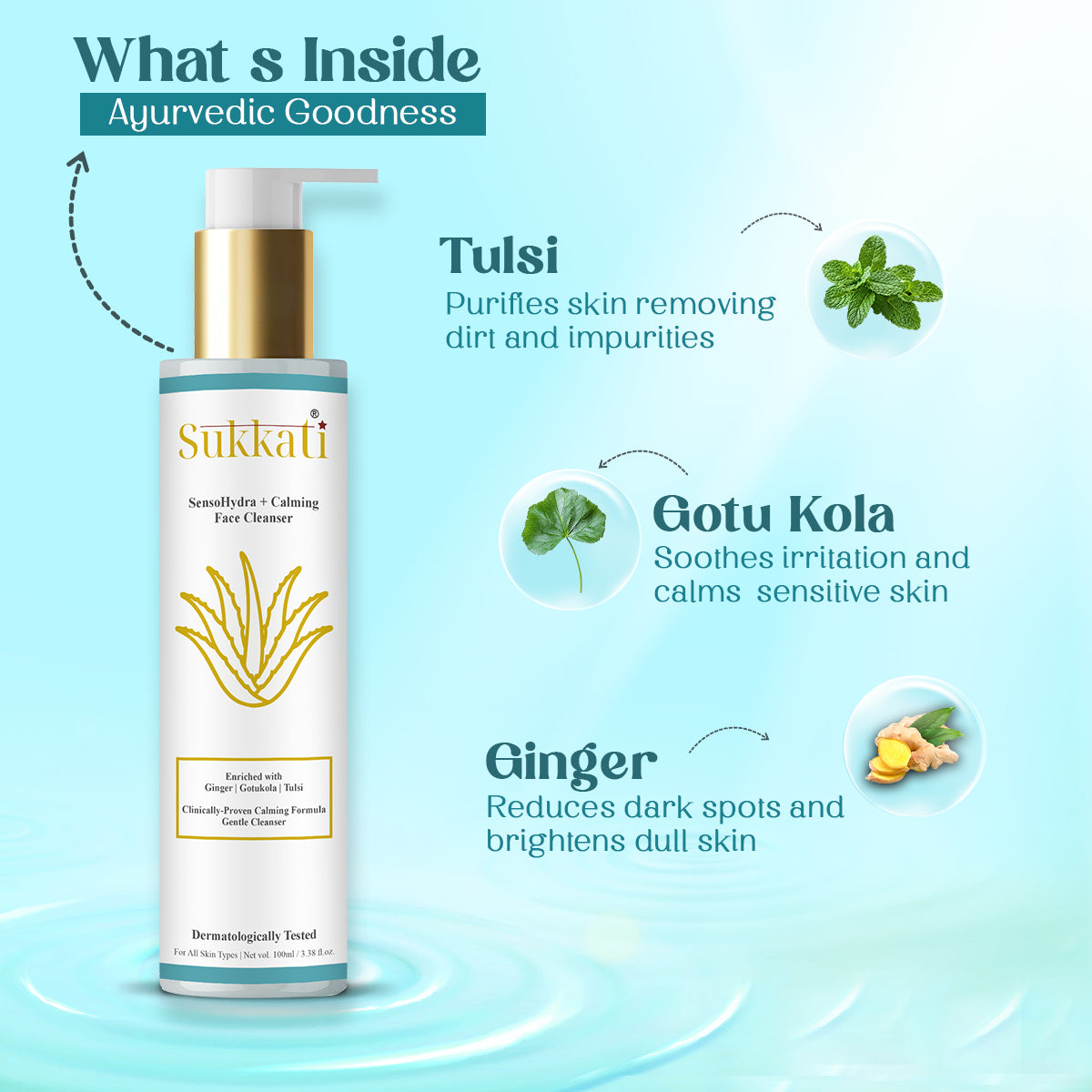 SensoHydra + Calming Face Cleanser