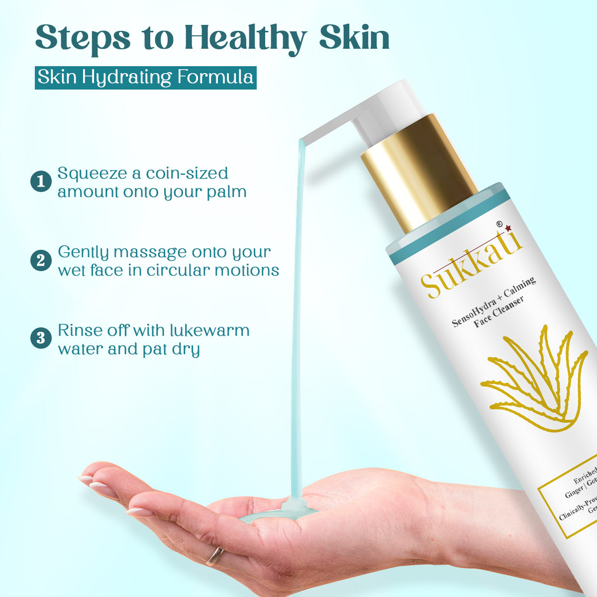 SensoHydra + Calming Face Cleanser