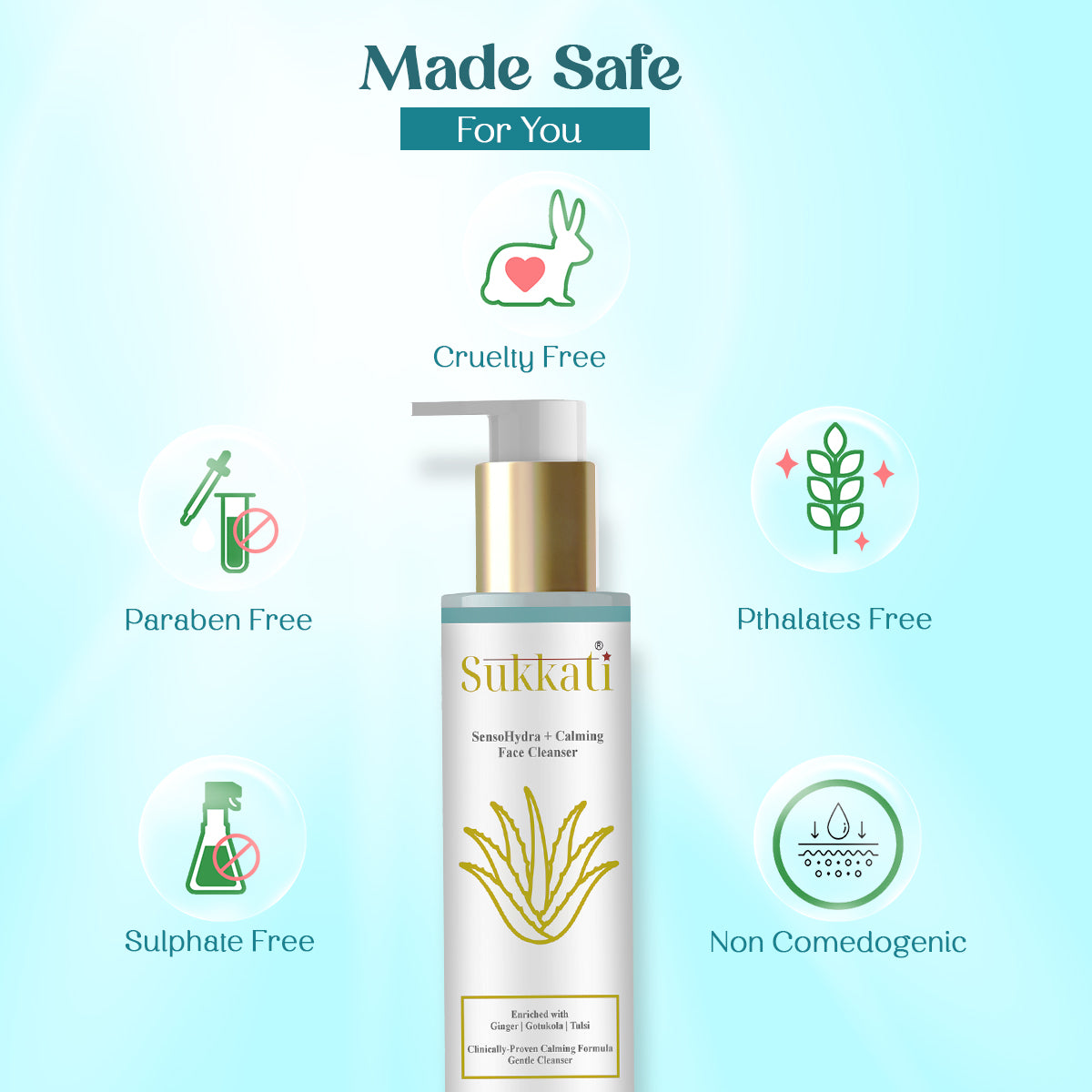 SensoHydra + Calming Face Cleanser